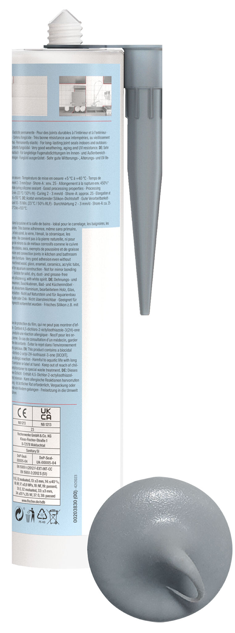 Product Picture: "피셔 위생설비용 실리콘 DSSA SG"