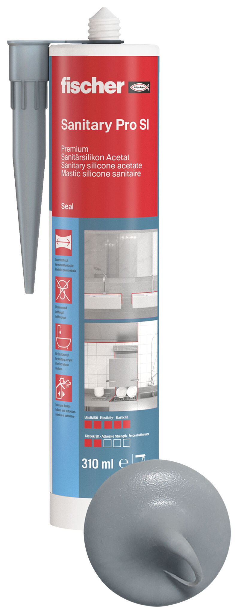 Product Picture: "피셔 위생설비용 실리콘 DSSA SG"