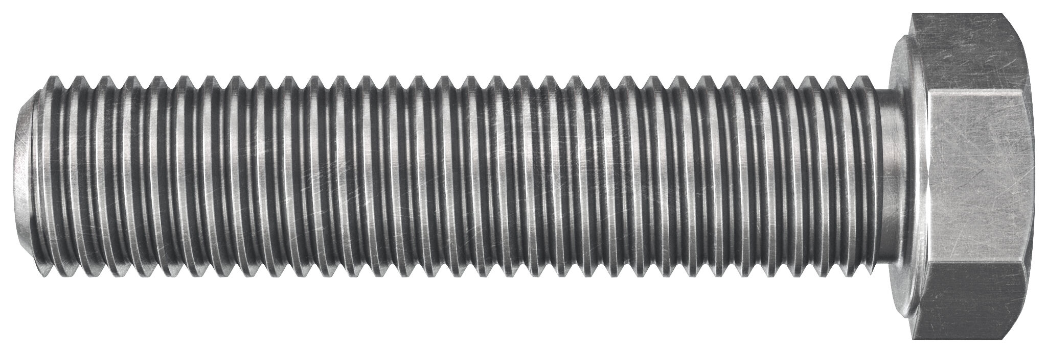 Sechskantschraube DIN 933 A2, Edelstahl A2