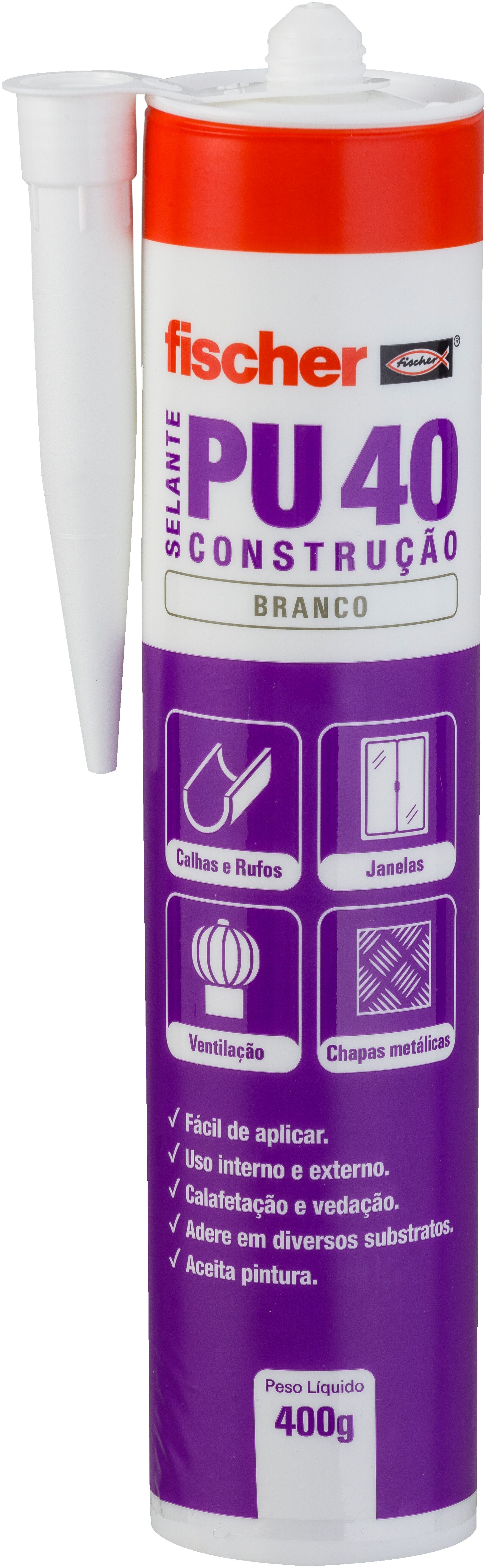 Product Picture: "Selante PU 40 Branco 400g"