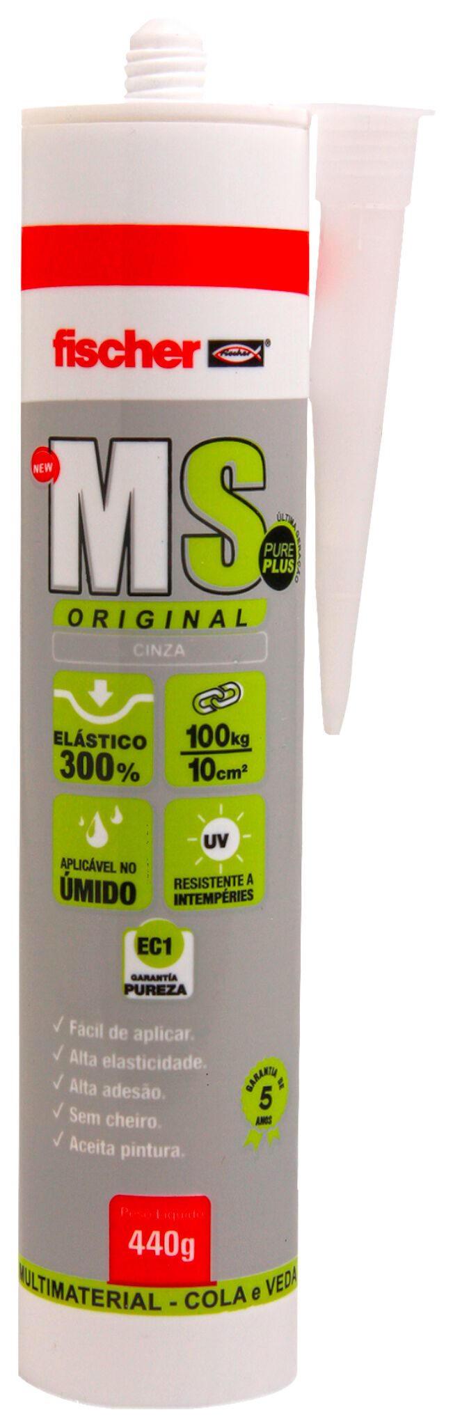 Product Picture: "fischer SELANTE MS CINZA 400G"