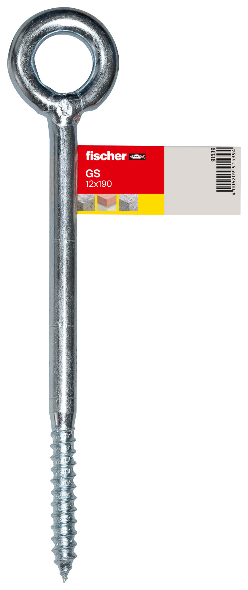 Product Picture: "fischer Scaffold eyebolt GS 12 x 190 item pricing"