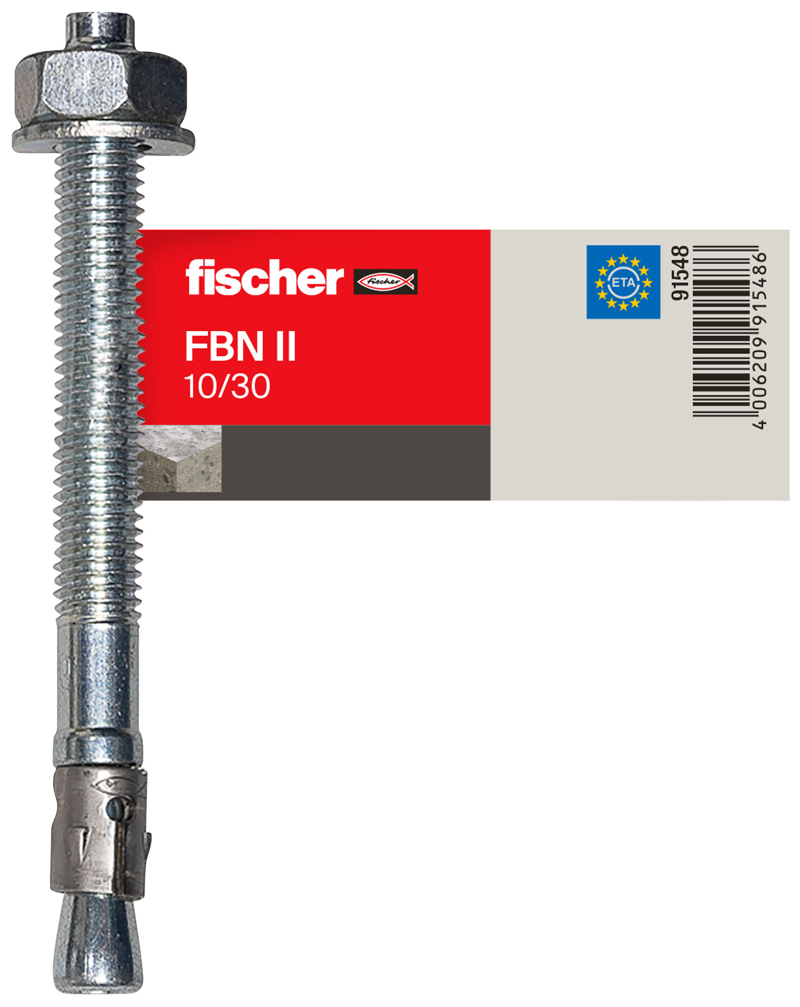 Product Picture: "fischer bolt anchor FBN II 10/30 E item pricing"