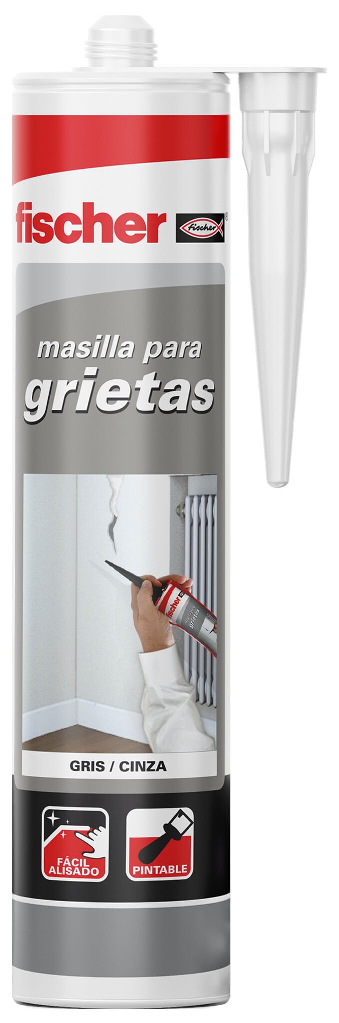 Product Picture: "Masilla para grietas Gris - 300 ml"