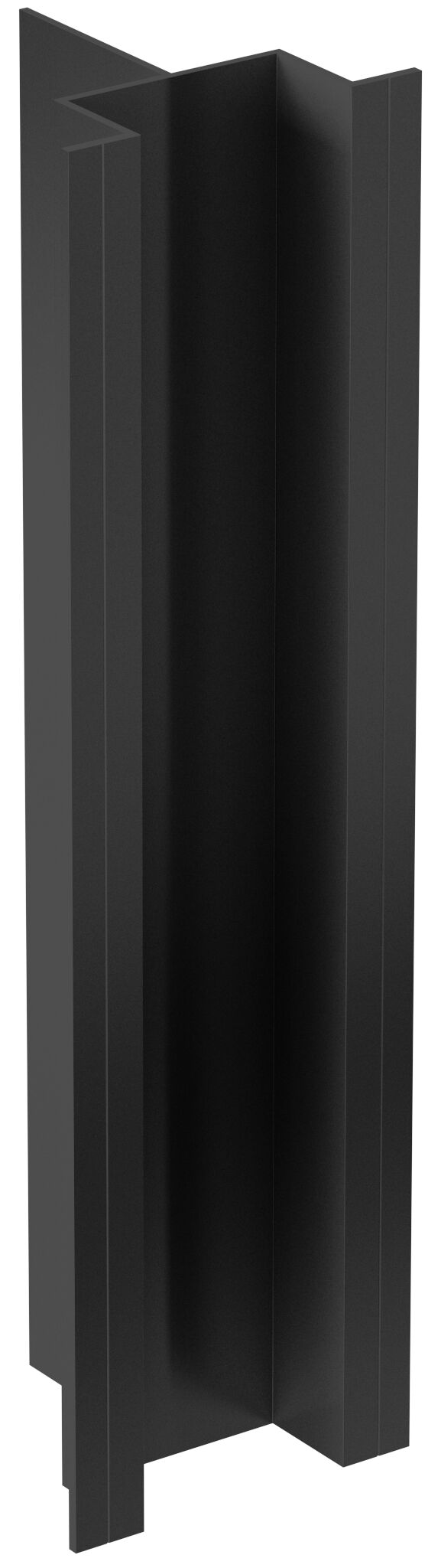 Product Picture: "fischer vertical Y-Profile 84 x 77 x 2 black, AL"