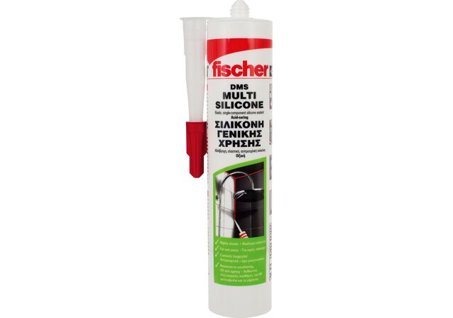 Εικόνα προϊόντος: "fischer DMS TP Σιλικόνη γενικής χρήσης Διάφανη"