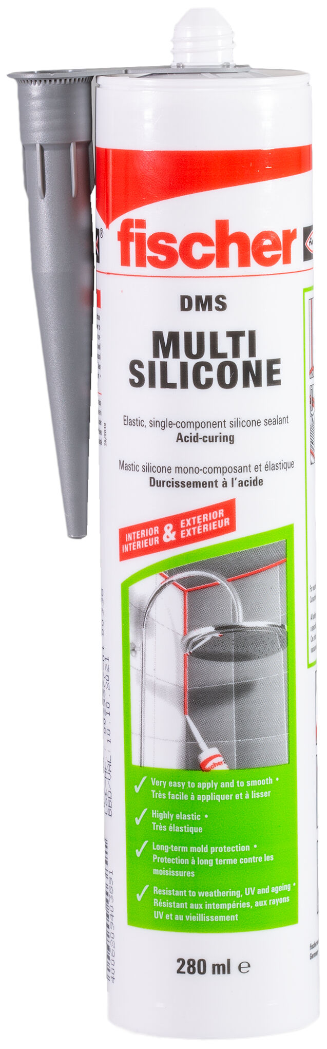 Product Picture: "fischer Multi-silicona Standard DMS negro"