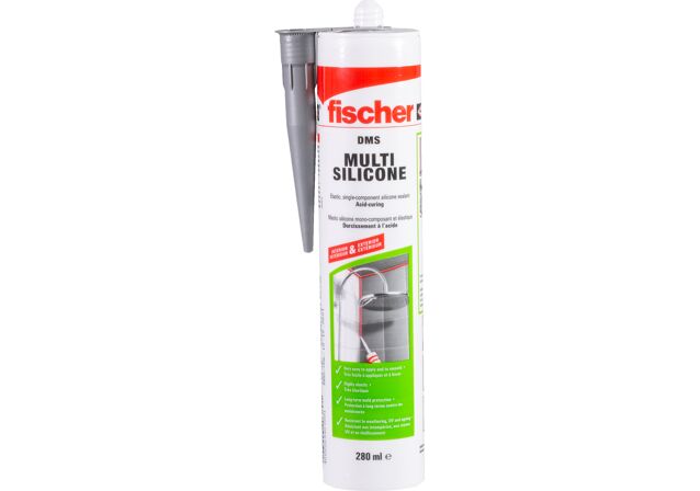 Product Picture: "fischer Multi-silicona Standard DMS transparente"
