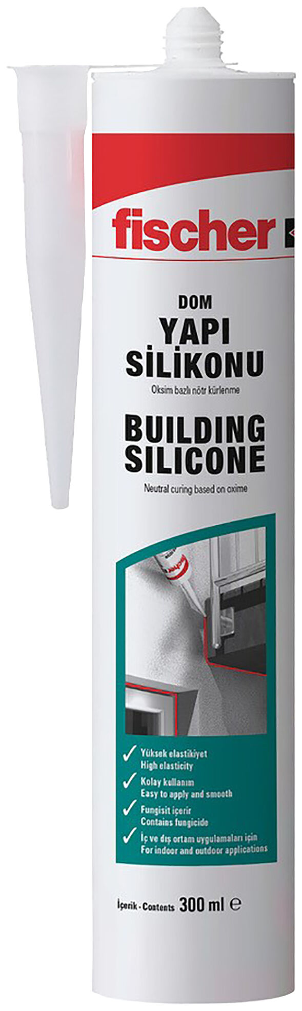 Product Picture: "fischer Yapı Silikonu DOM TR 300 ml"