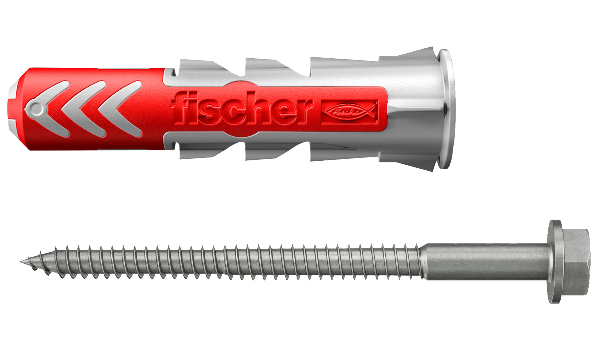 Produktbild: "fischer DuoPower 10 x 50 S Schraube nicht rostender Stahl A4"