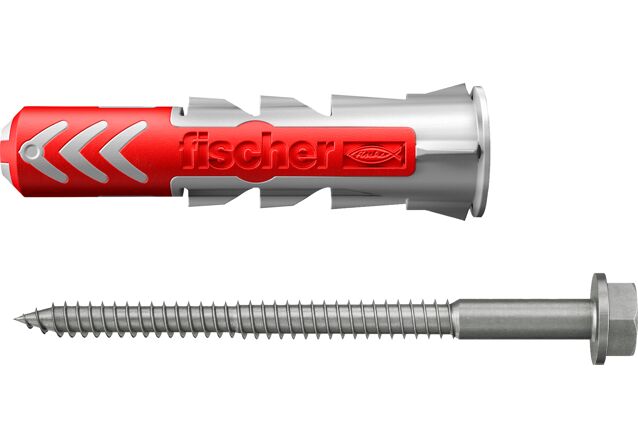 Product Picture: "fischer DuoPower 10 x 50 S med tilhørende skrue i A4 rustfrit stål"