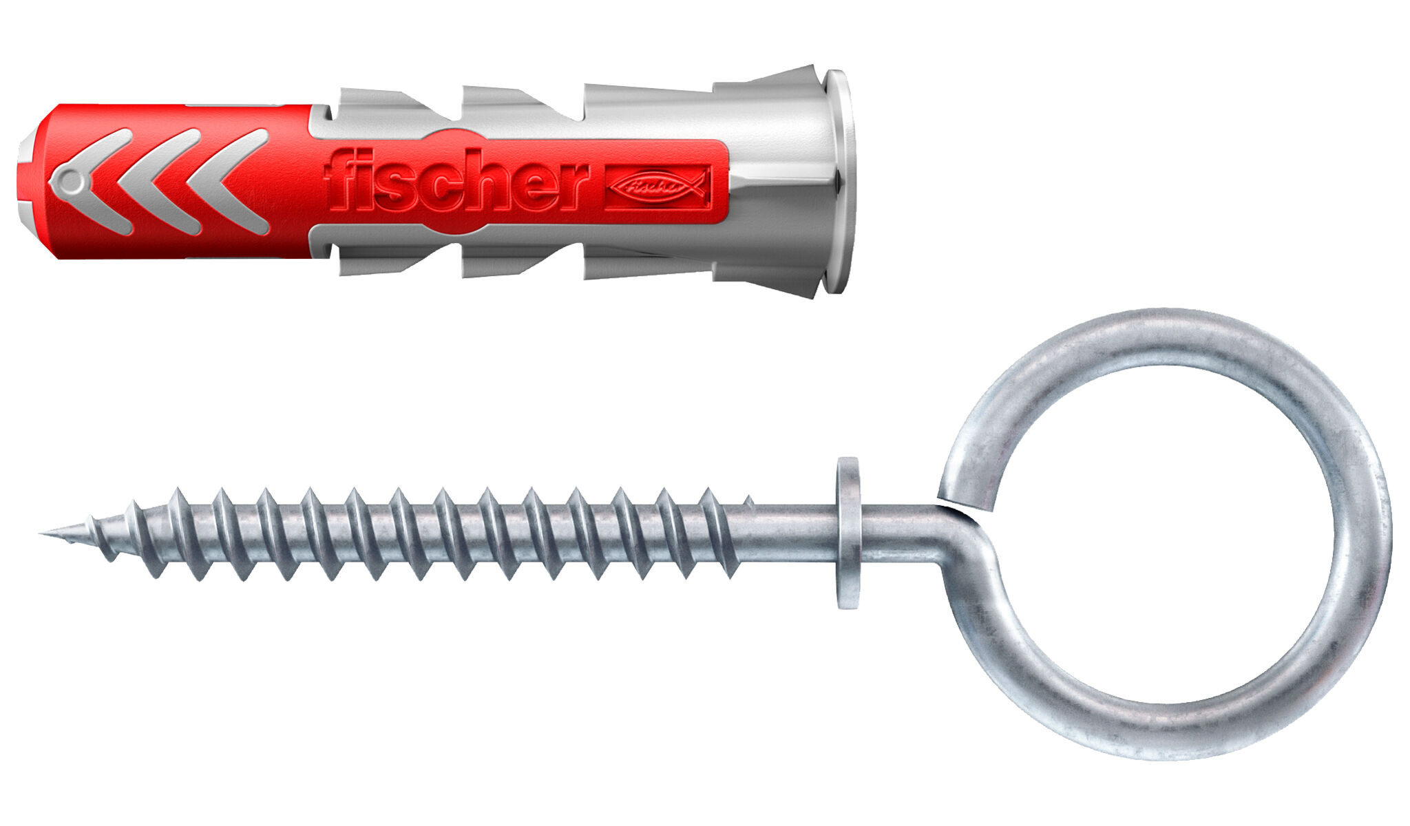 Produktbild: "fischer DuoPower 6 x 30 OH mit Ösenhaken"