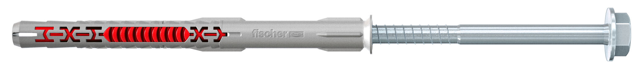 Produktbild: "fischer Langschaftdübel DuoXpand 10 x 100 T FUS ohne breiten Rand, Sechskantschraube mit U-Scheibe"