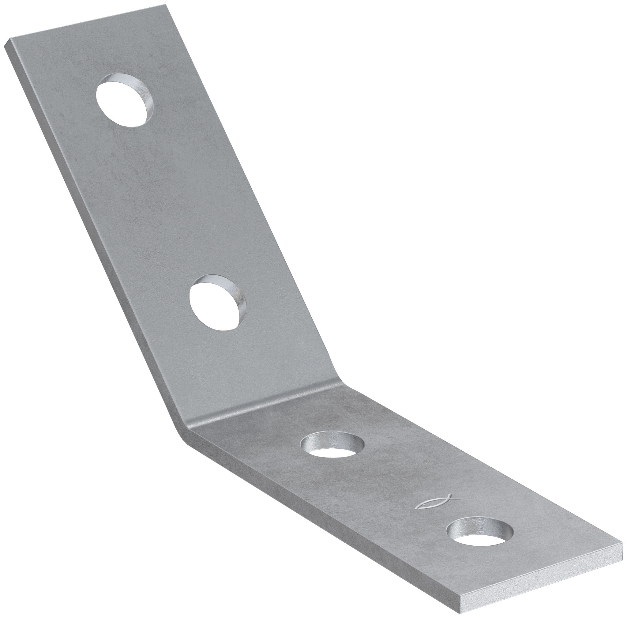 Product Picture: "fischer Angle fitting FAF 4/135° hot-dip galvanised"