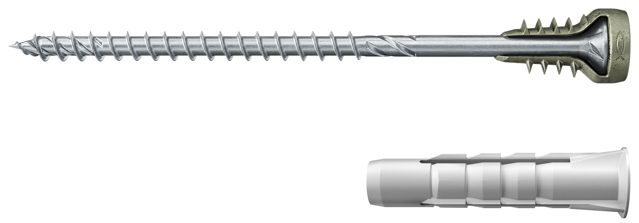 Product Picture: "fischer säätöruuvi FAFS 5 x 100 T 25 PF K NV esiporatuille karmeille"