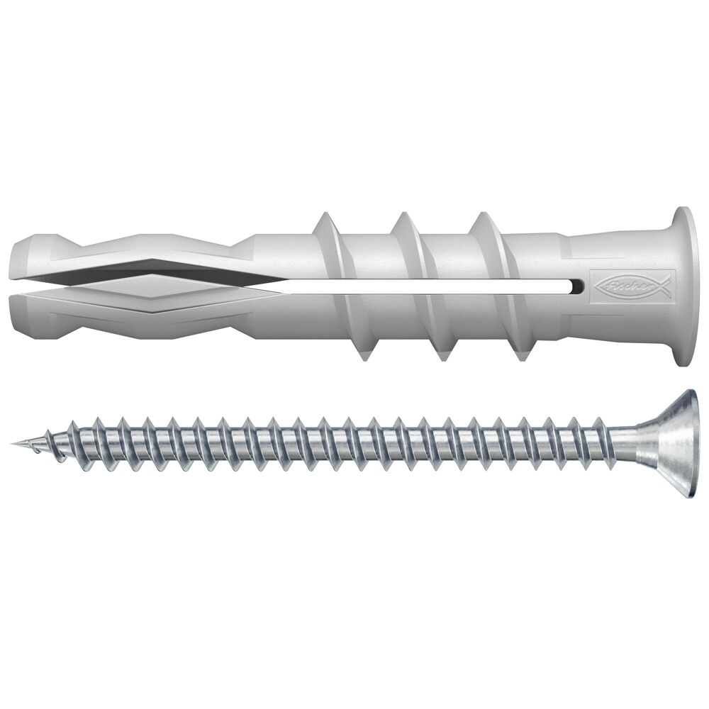 Concrete Plug Key fischer aerated concrete plug FFA 8 S with screw
