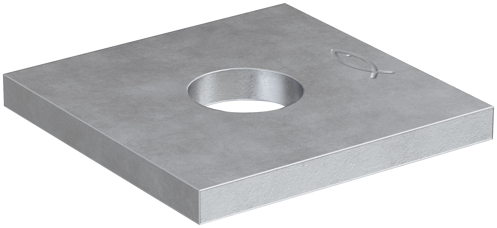 Product Picture: "fischer Flat fitting FFF 1 hot-dip galvanised"