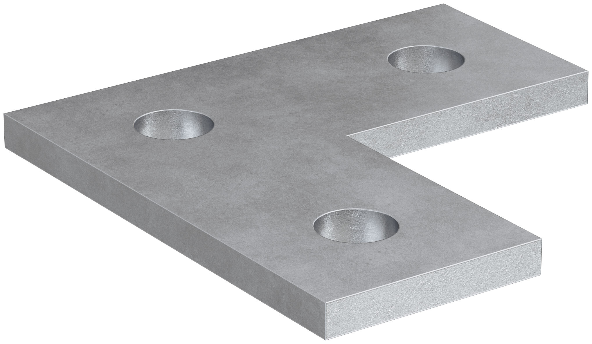 Product Picture: "fischer Flat fitting FFF 3L hot-dip galvanised"