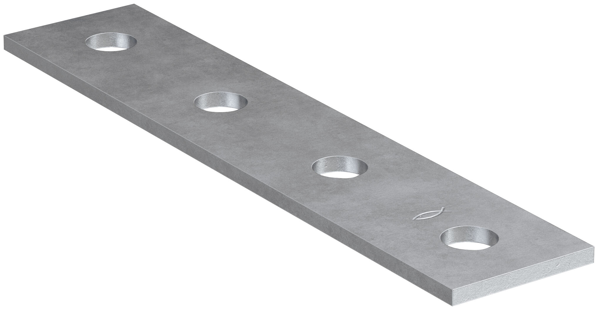 Product Picture: "fischer Flat fitting FFF 4 hot-dip galvanised"