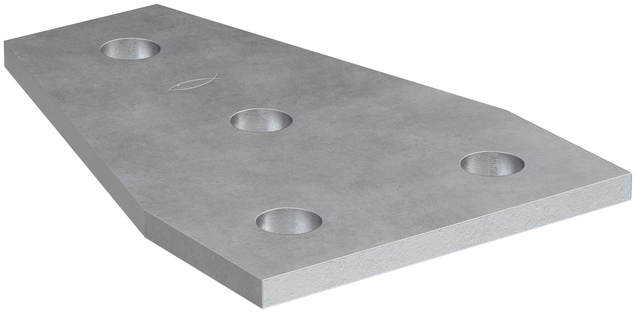 Product Picture: "fischer Flat fitting FFF 4D hot-dip galvanised"