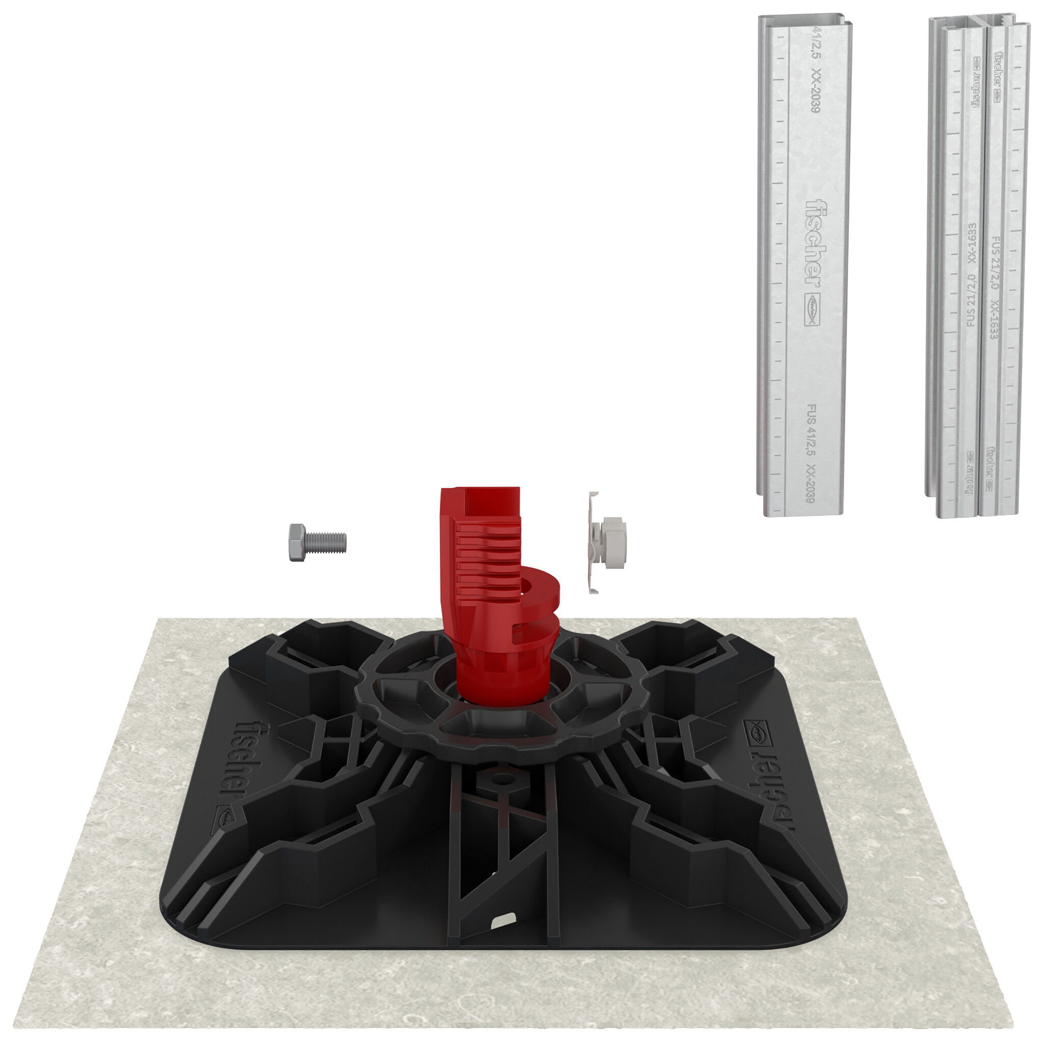 Product Picture: "FFRBH Flat roof base hinged"