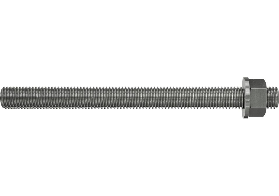 Threaded Rvs G fischer threaded rod G M20 x 220 8.8 hot-dip galvanised