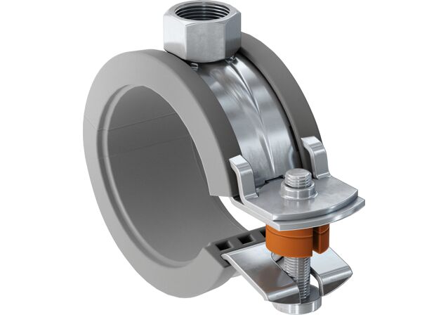 Product Picture: "fischer Hinged pipe clamp FKS Plus for plastic pipes FKS Plus 59 - 63"