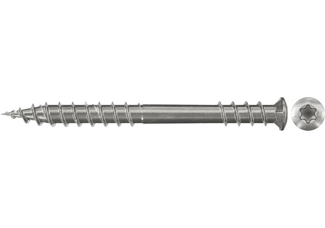 Product Picture: "fischer PowerFast Terrace screw 5.5 x 60 countersunk head A2 TX"