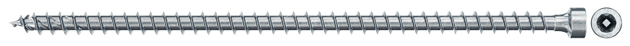 Produktbild: "fischer Vollgewindeschraube PowerFull II CHTF 8,0 x 220 BC 50 Zylinderkopf mit Innenstern TX Vollgewinde galvanisch verzinkt, blau passiviert"