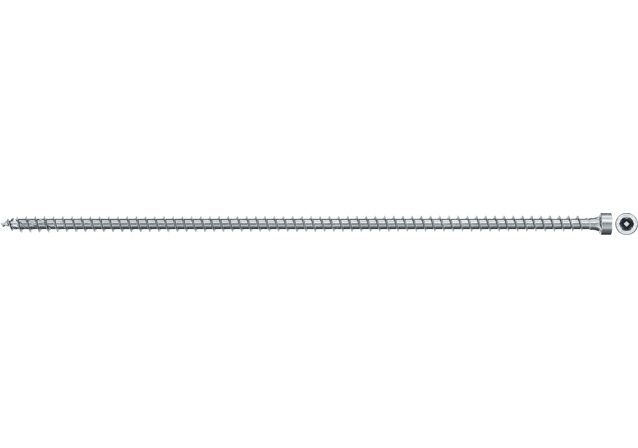 Produktbild: "fischer Vollgewindeschraube PowerFull FPF II CHTF 8,0 x 400 BC 50, Zylinderkopf, TX Antrieb, Vollgewinde, blau passiviert, galvanisch verzinkt, 50 Stück"