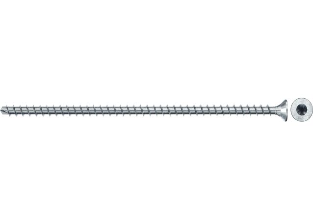 Produktbild: "fischer Vollgewindeschraube PowerFull FPF II CTF 10,0 x 300 BC 50, Senkkopf, TX Antrieb, Vollgewinde, blau passiviert, galvanisch verzinkt, 50 Stück"