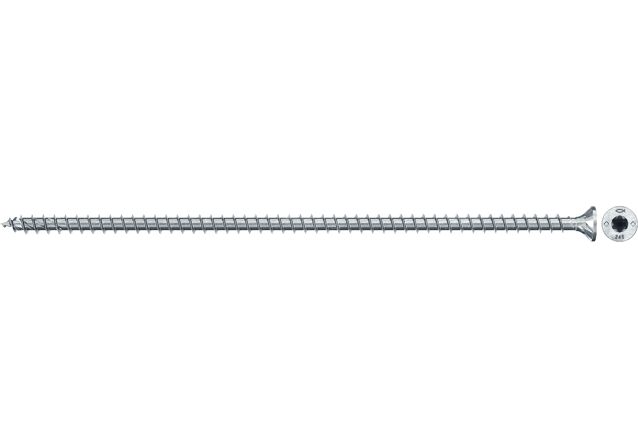 Produktbild: "fischer Vollgewindeschraube PowerFull FPF II CTF 8,0 x 220 BC 50, Senkkopf, TX Antrieb, Vollgewinde, blau passiviert, galvanisch verzinkt, 50 Stück"