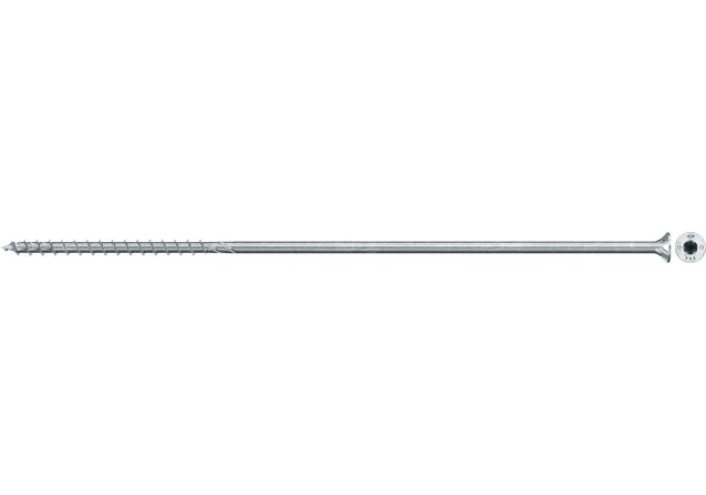 Produktbild: "fischer Holzbauschraube PowerFast FPF II CTP 8,0 x 280 BC 50, Senkkopf, TX Antrieb, Teilgewinde, blau passiviert, galvanisch verzinkt, 50 Stück"