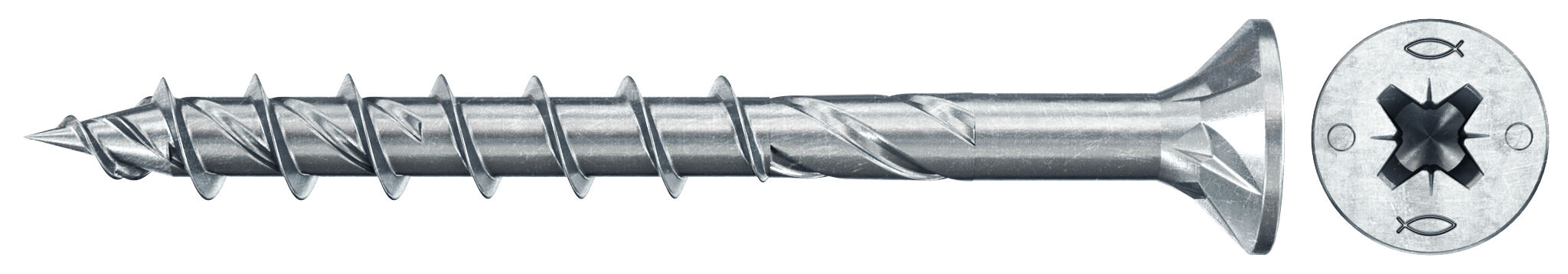 Product Picture: &quot;fischer FPF II CZP 6,0x60 BC 200 Βίδα&quot;