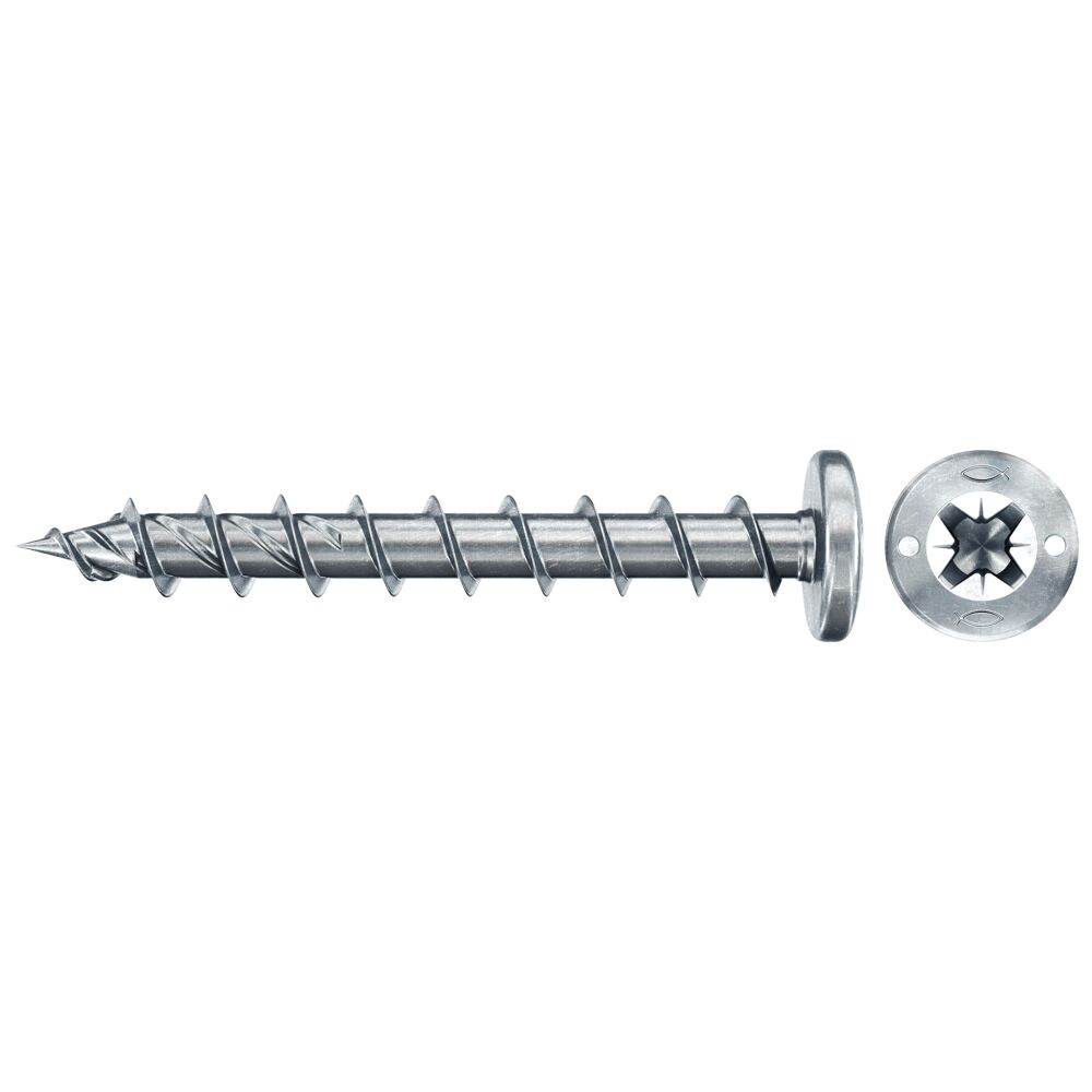 Fischer Power-Fast II FPF II Vis à bois aggloméré 6,0x140 mm, 50 pcs., tête fraisée, empreinte Fischer Power-Fast II FPF II Vis à bois aggloméré 6,0x140 mm, 50 pcs., tête fraisée, empreinte