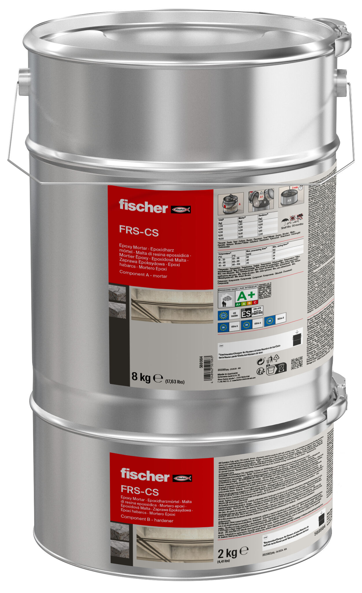 Product Picture: "Zaprawa epoksydowa fischer FRS-CS 10 kg"