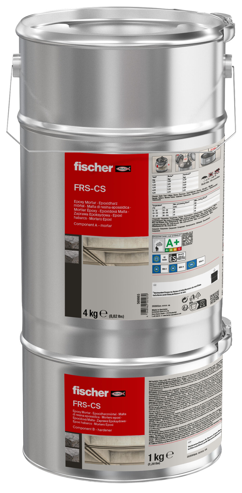 Product Picture: "Zaprawa epoksydowa fischer FRS-CS 5 kg"