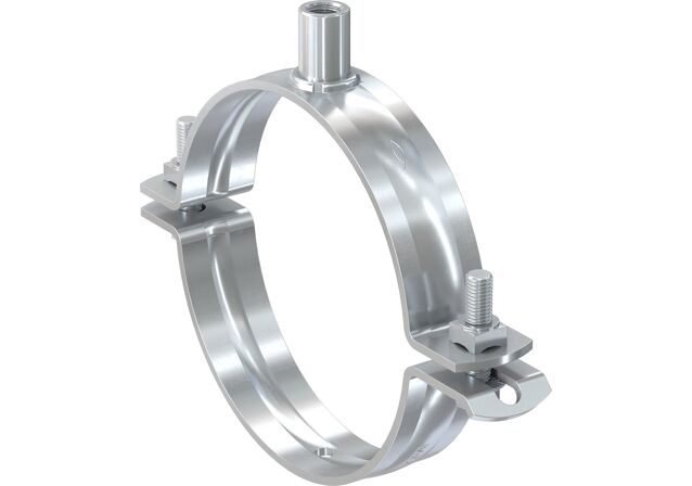 Product Picture: "fischer heavy duty pipe clamp FRSMN 76 - 81 with combination thread M10/M12"