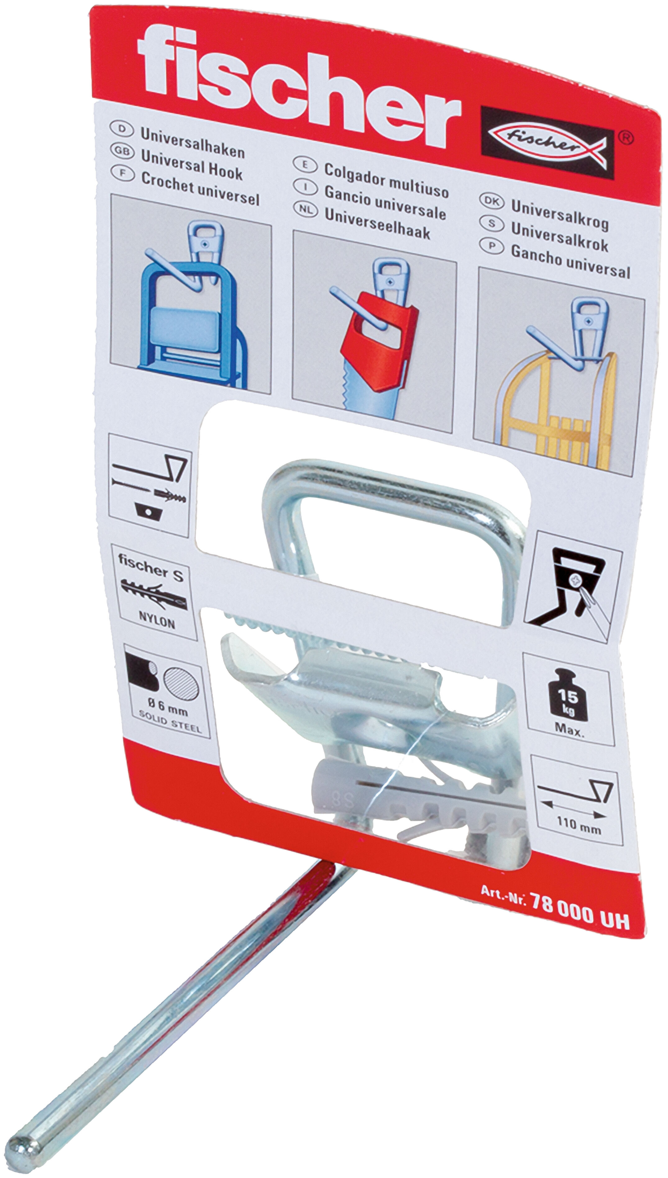 Produktbild: "fischer Systemhaken UH"