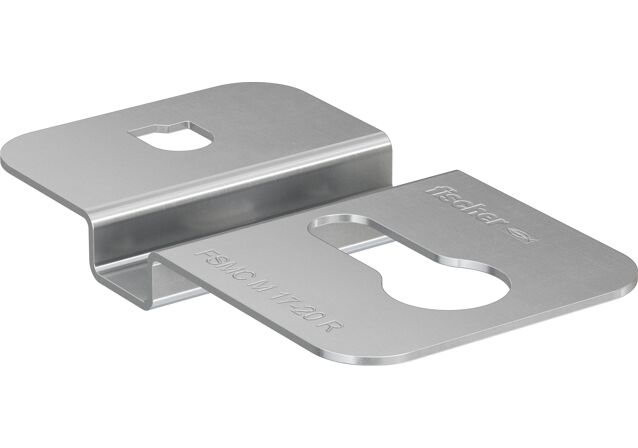 Produktbild: "fischer Mittel-Clip FSMC M 17-20 Edelstahl R"