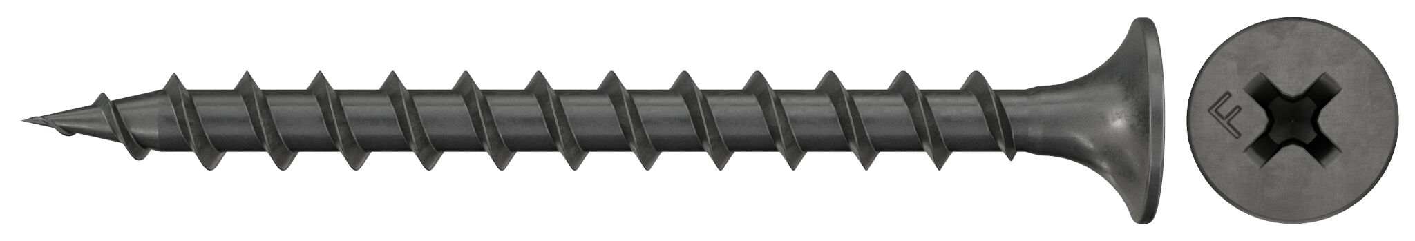 Product Picture: "fischer Gipsplaatschroef 3,9 x 35 trompetkop gefosfateerd GG PH"