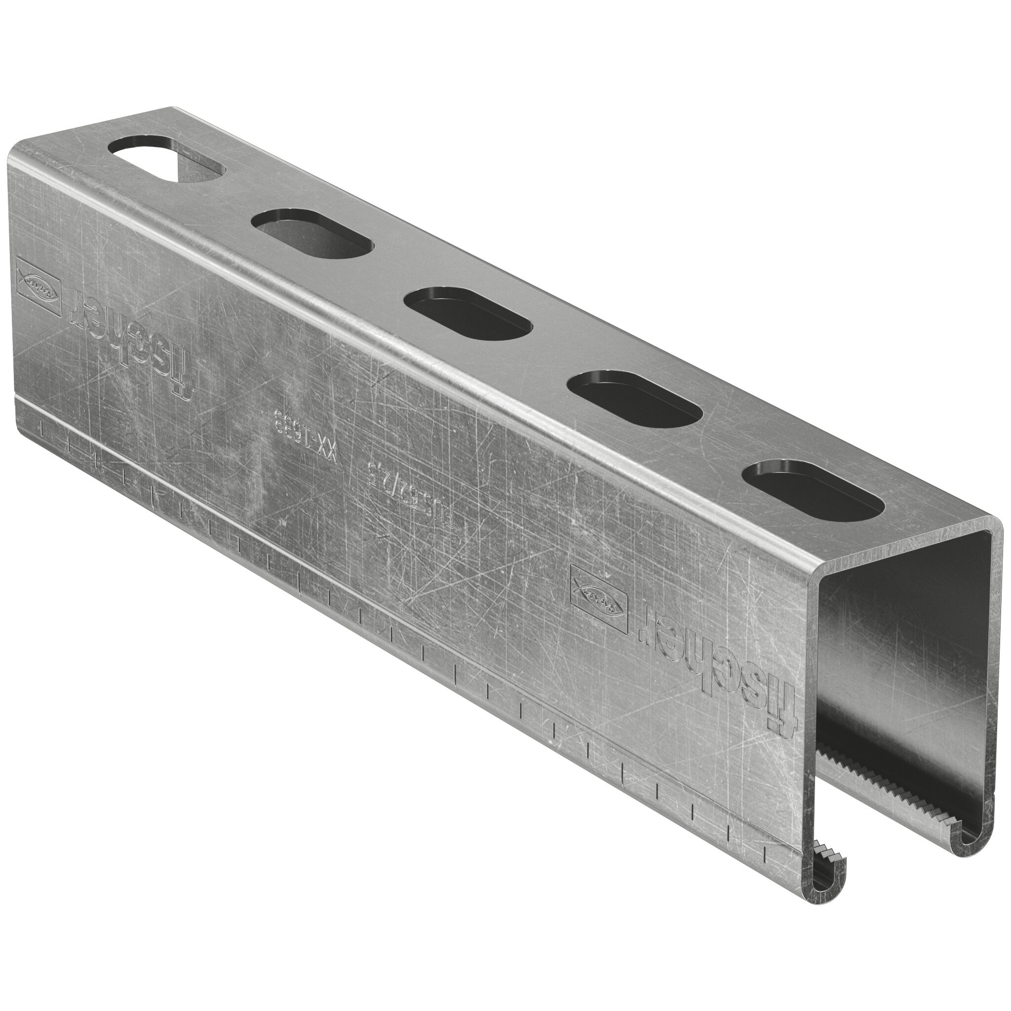 Produktbild: "fischer Montageschiene FUS 62/2,5 - 6 m nicht rostender Stahl A4"