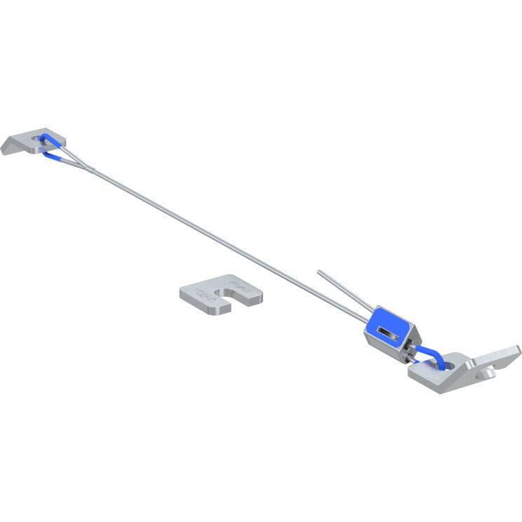 Cerniera Invisibile In Acciaio Per Mobili, Montaggio Superficiale 1/2 - Foto 5