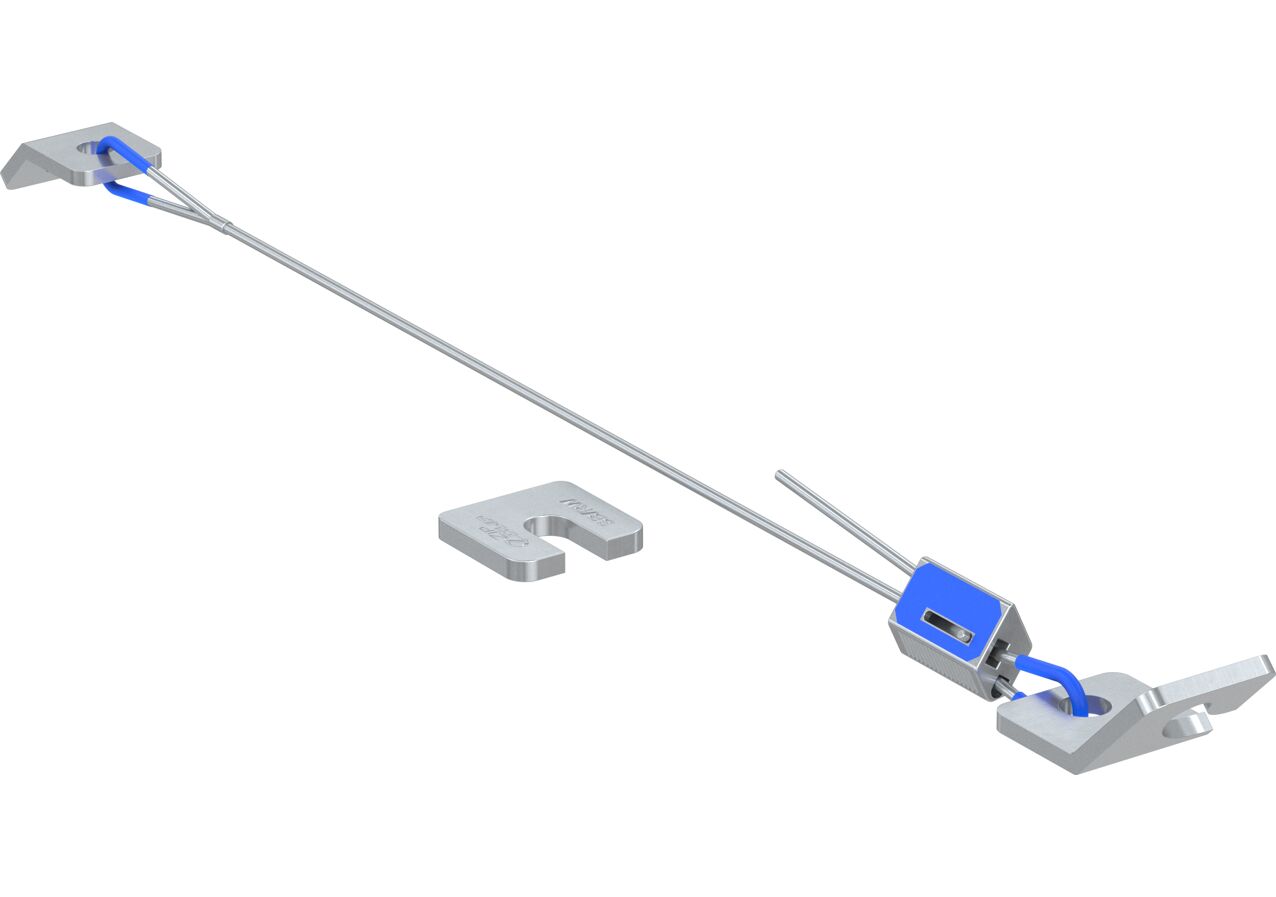 One Cable System Seismic wire cable system FWI-S - fischer international