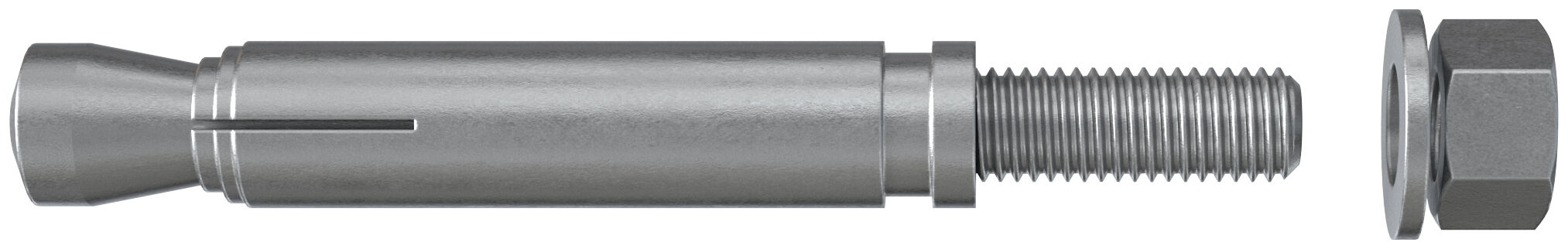 Product Picture: "fischer ZYKON-bolt anchor FZA-Q 18 x 80 M12/25 hot-dip galvanised"