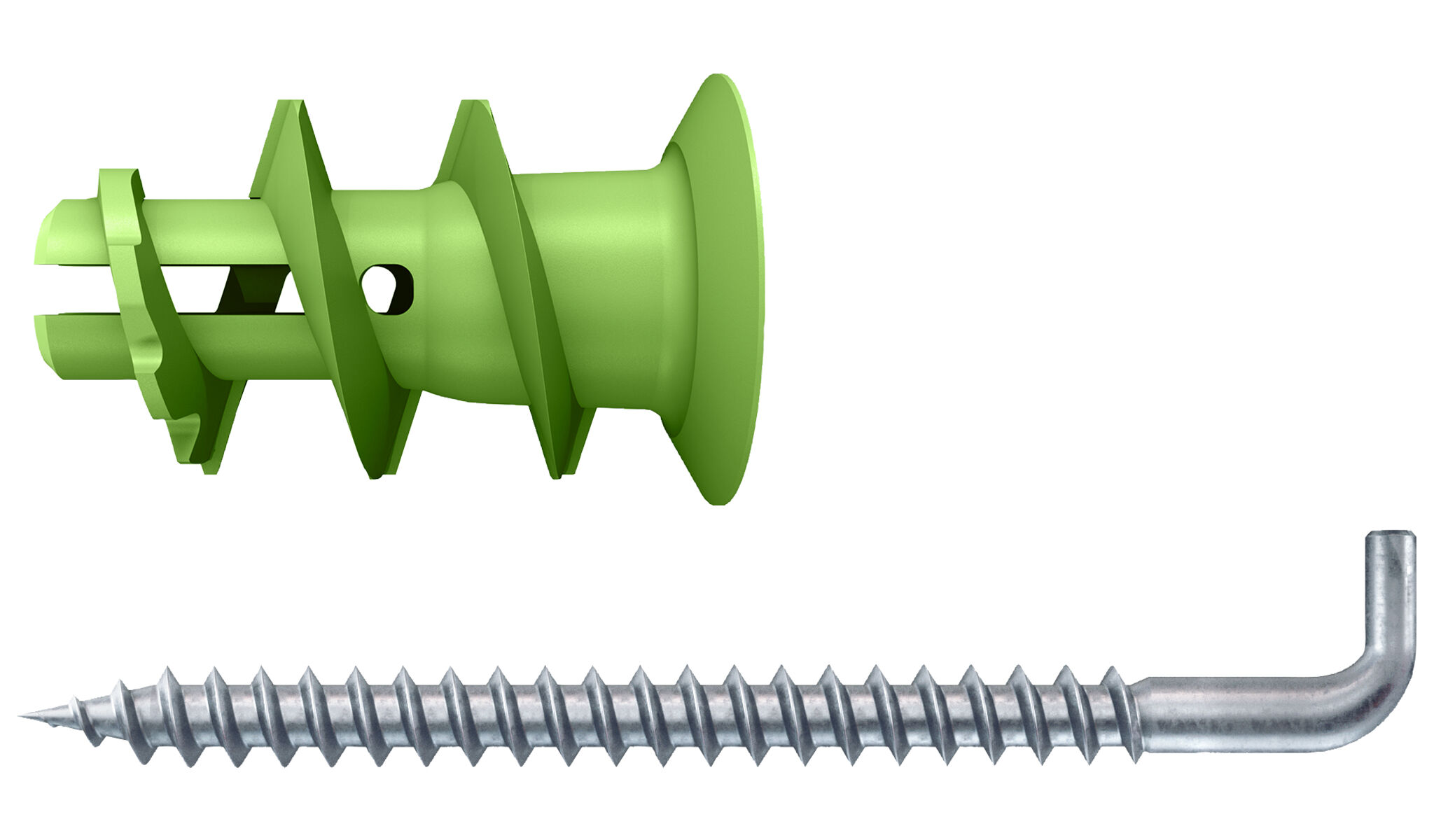 Produktbild: "fischer Gipskartondübel GK Green WH mit Winkelhaken"
