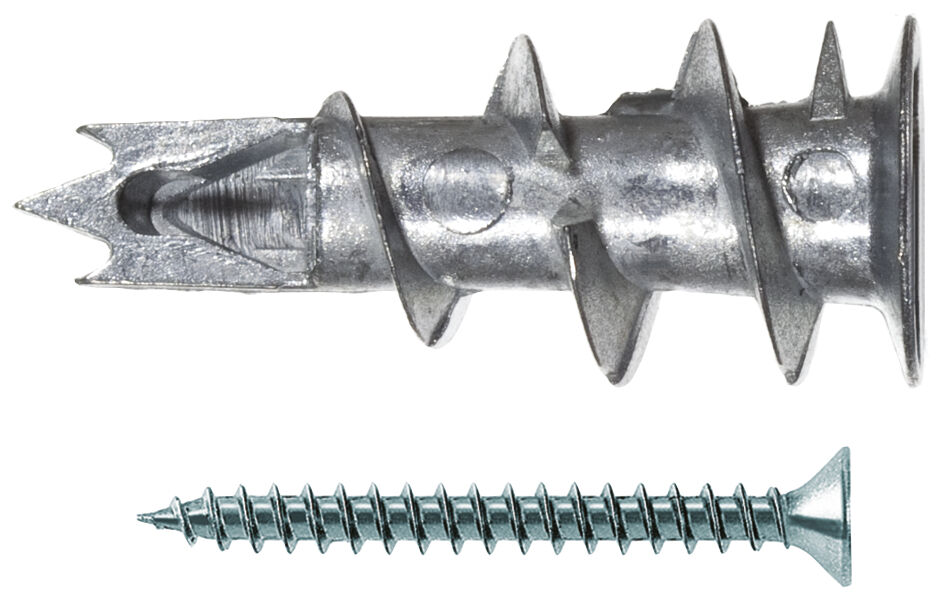 Produktbild: "fischer Gipskartondübel Metall GKM S mit Schraube"