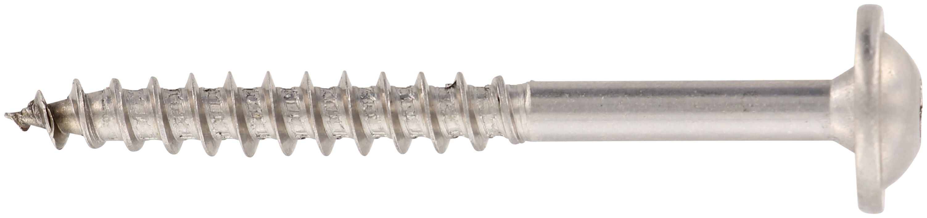 Produktbild: "Holzbauschraube HBS WTP 8,0 x 100, Teilgewinde, Tellerkopf, TX-Antrieb, Edelstahl A2"