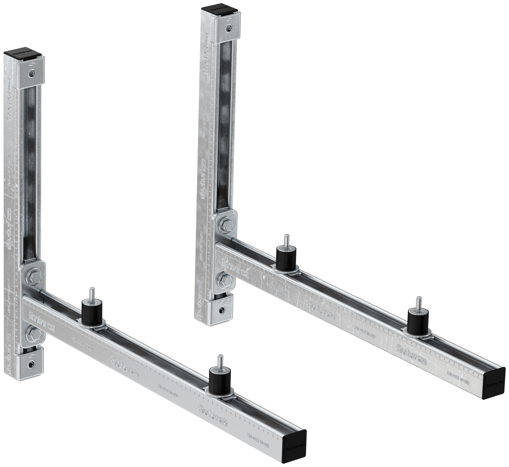 Product Picture: "fischer bracket set KSU S 500 with sound insulation"