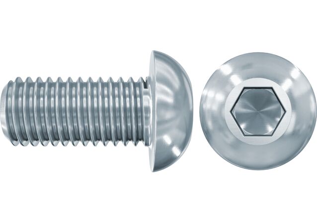 Product Picture: "fischer LKS Oval head screw M12x25 A2"